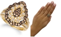 Le Vian Chocolate Diamond (1/2 ct. t.w.) & Nude Diamond (1/2 ct. t.w.) Ring in 14k Gold